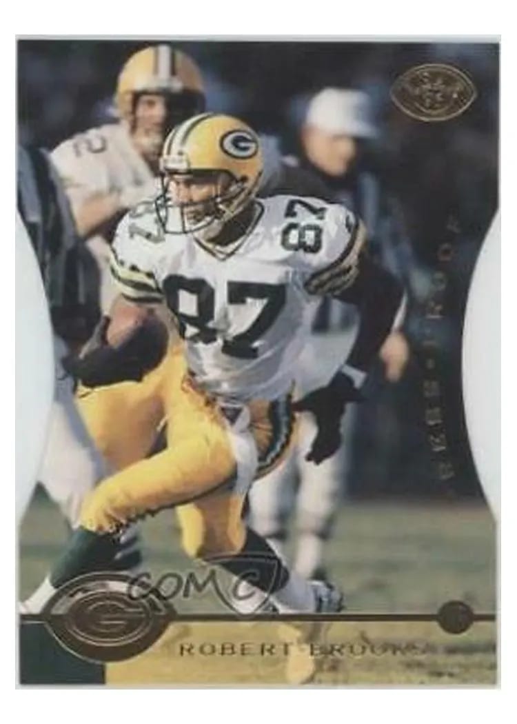 1996 Leaf Robert Brooks #3 card