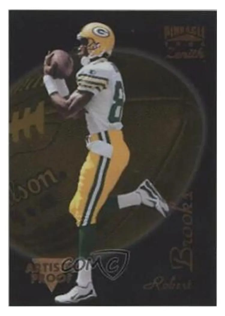 1996 Pinnacle Robert Brooks #2 card