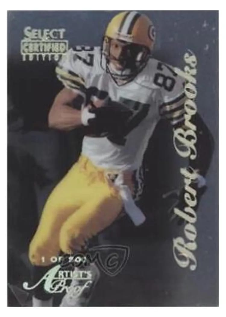 1996 Select Certified Robert Brooks #52 card