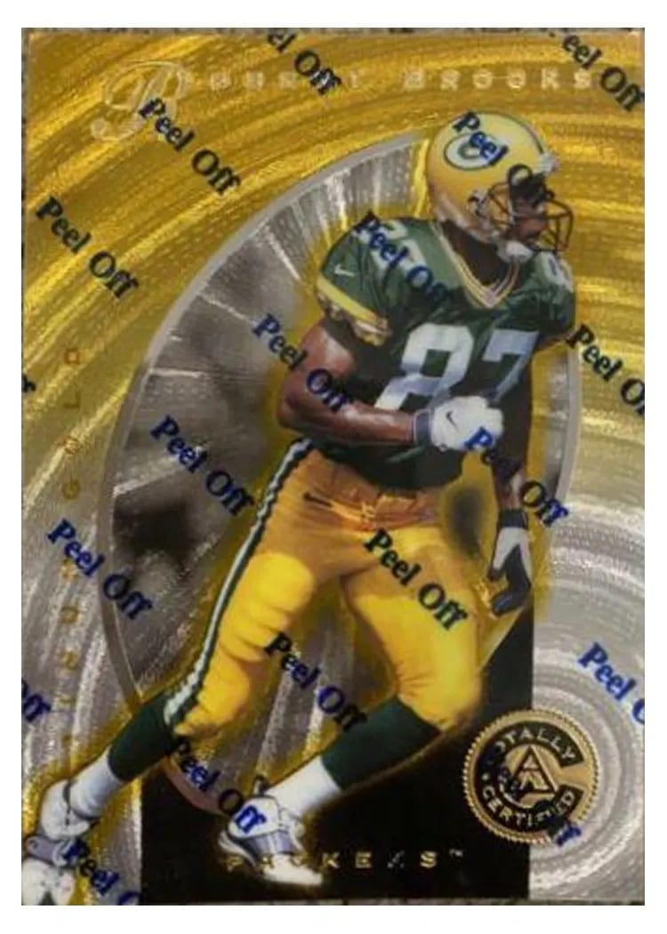 1997 Pinnacle Totally Certified Robert Brooks #54 card