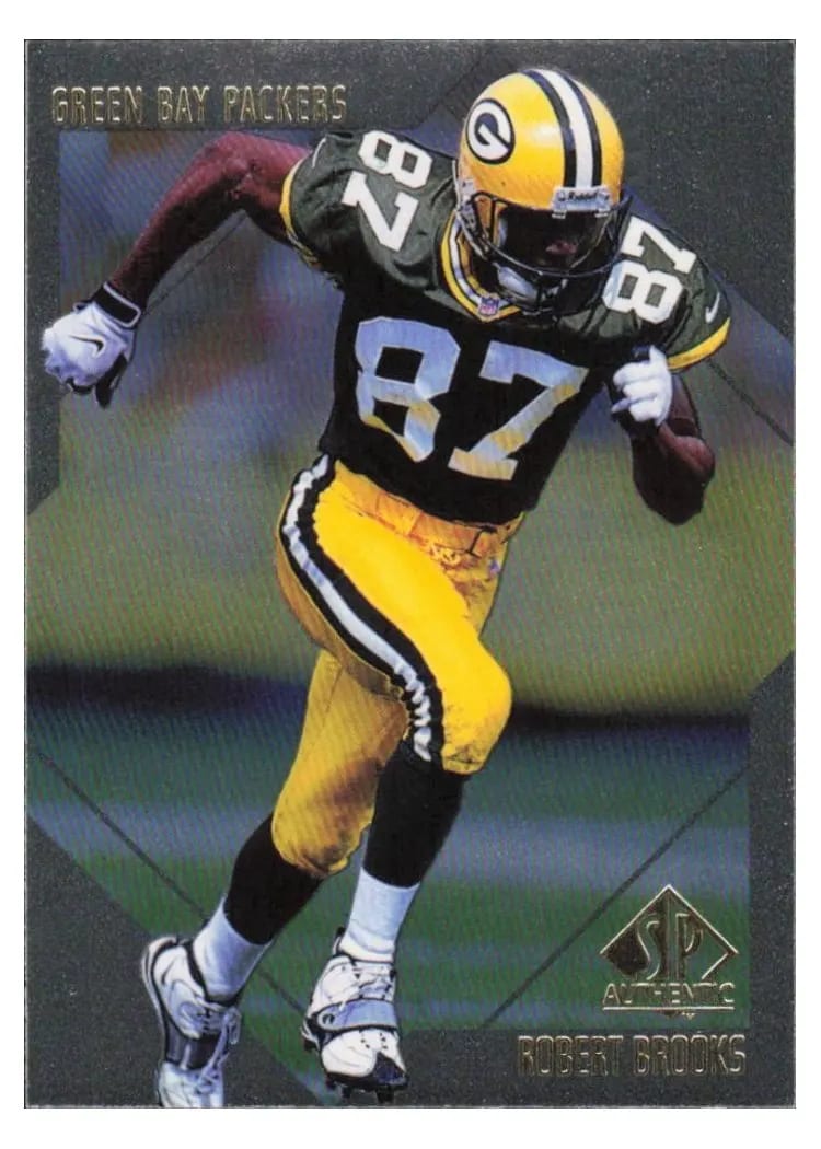 1997 SP Authentic Robert Brooks #89 card