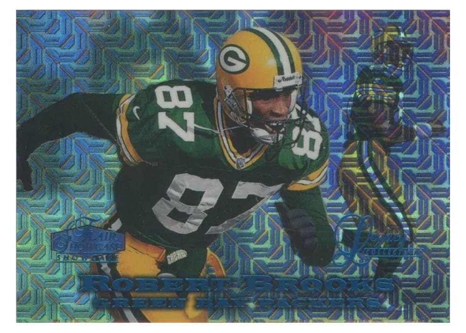 1998 Flair Showcase Legacy Collection Robert Brooks #61 card