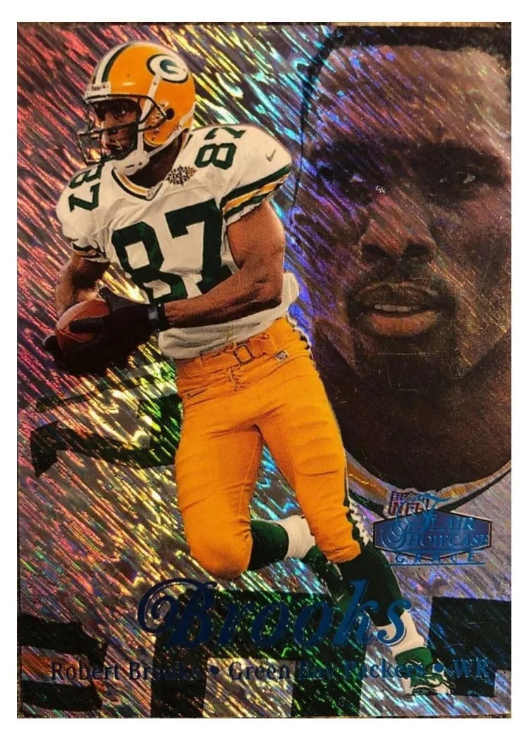 1998 Flair Showcase Legacy Collection Robert Brooks #61 card