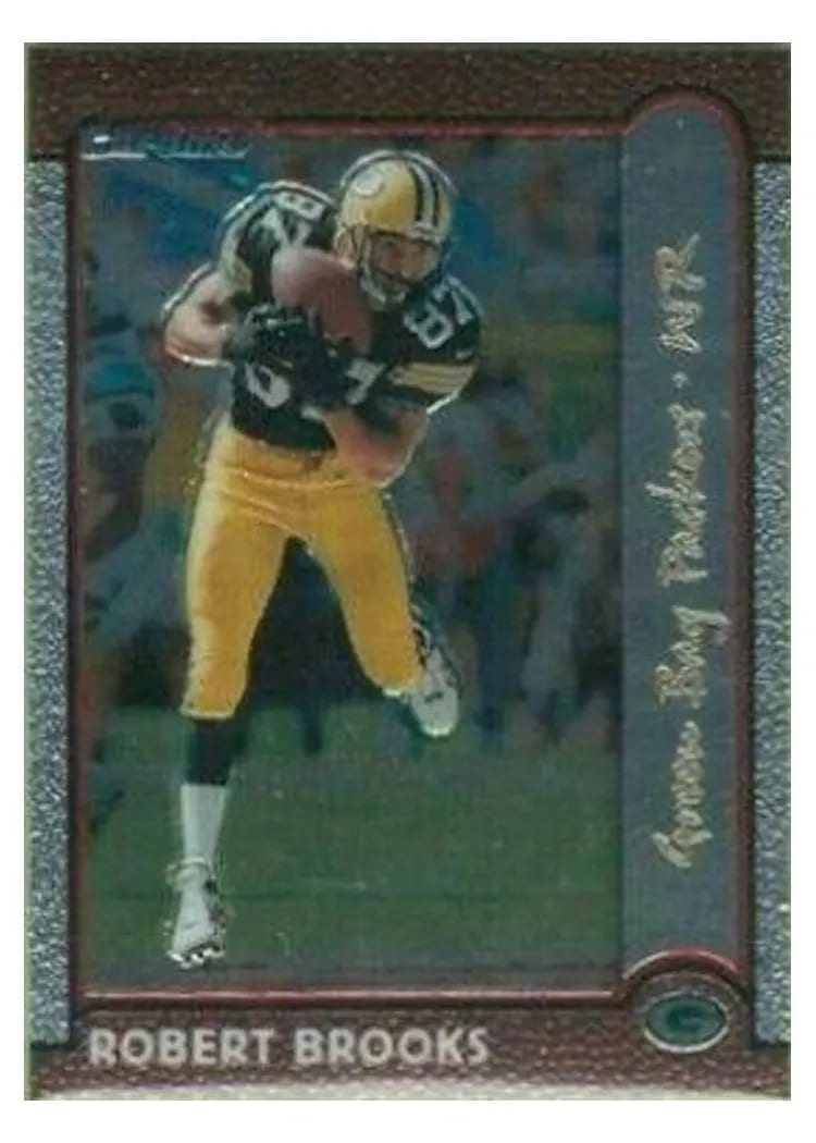1999 Bowman Chrome Robert Brooks #128 card