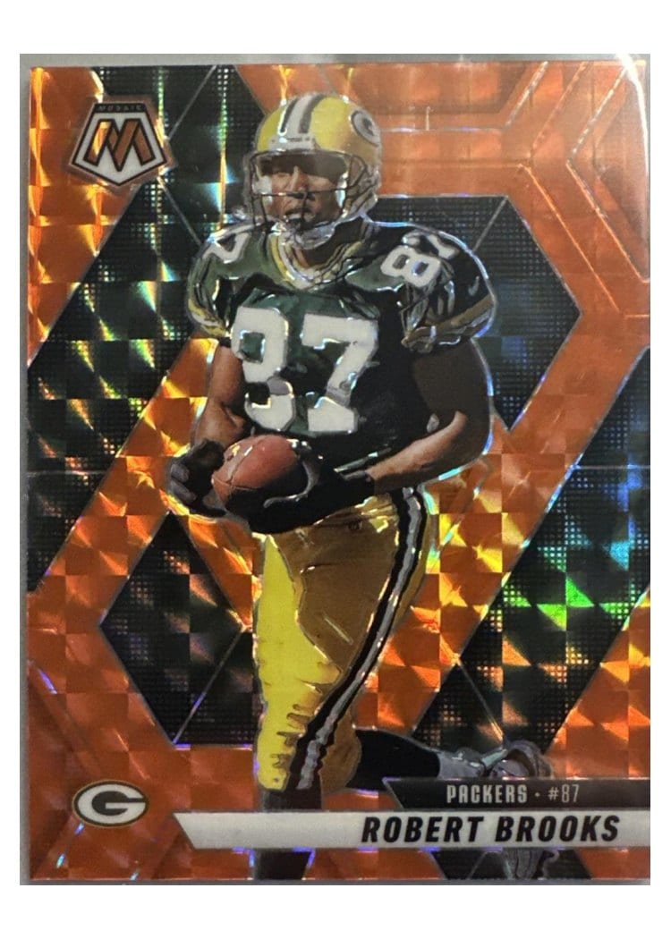 2025 Panini Mosaic Base Set Robert Brooks Orange #6 card