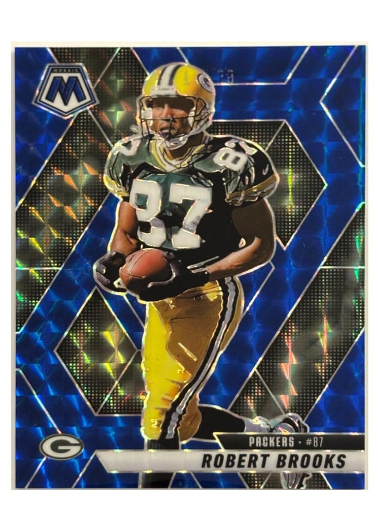2025 Panini Mosaic Base Set Robert Brooks Blue #6 card