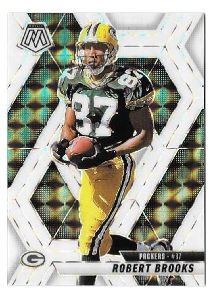 2025 Panini Mosaic Base Set Robert Brooks White #6 card