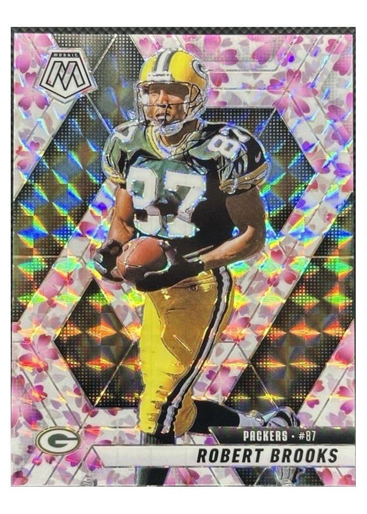 2025 Panini Mosaic Base Set Robert Brooks Choice Cherry Blossom #6 card