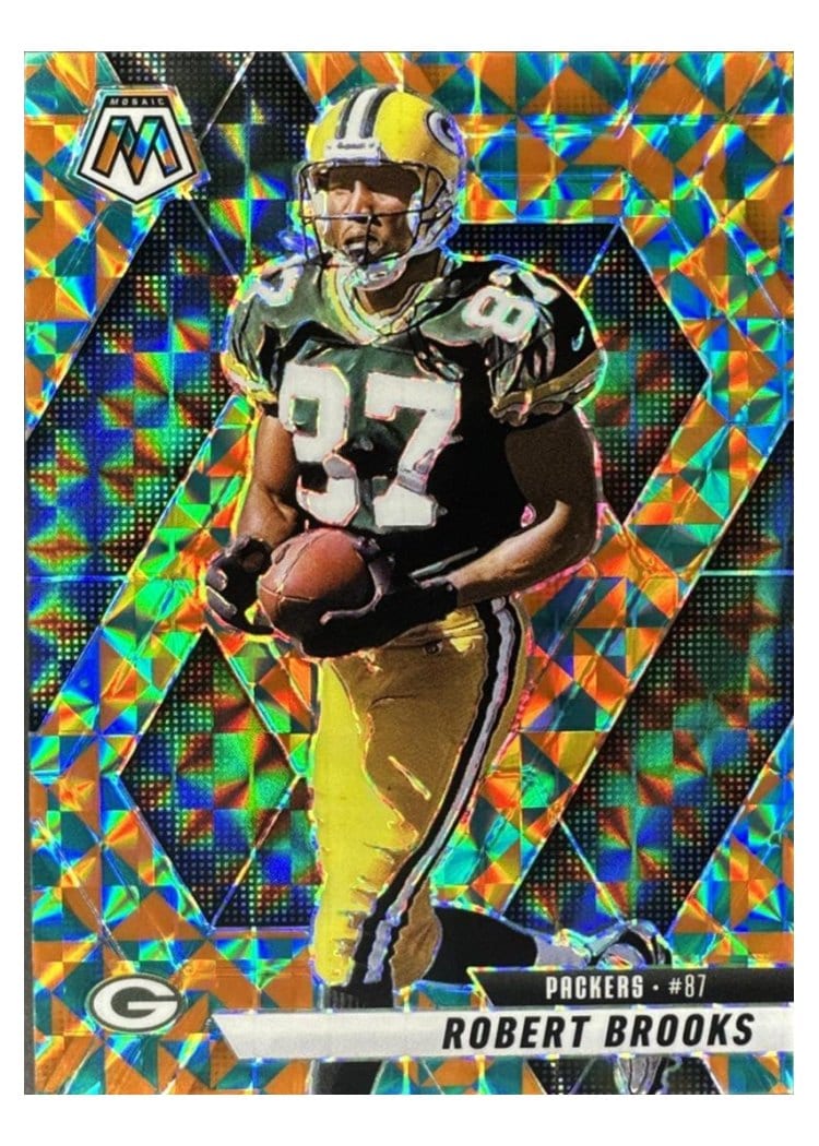 2025 Panini Mosaic Base Set Robert Brooks Tessellation #6 card