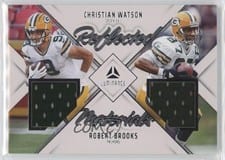 2024 Panini Luminance Reflected Materials Robert Brooks / Christian Watson #RM-GB card