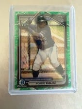 2024 Bowman Chrome Prospects Robert Calaz #BCP-131 card