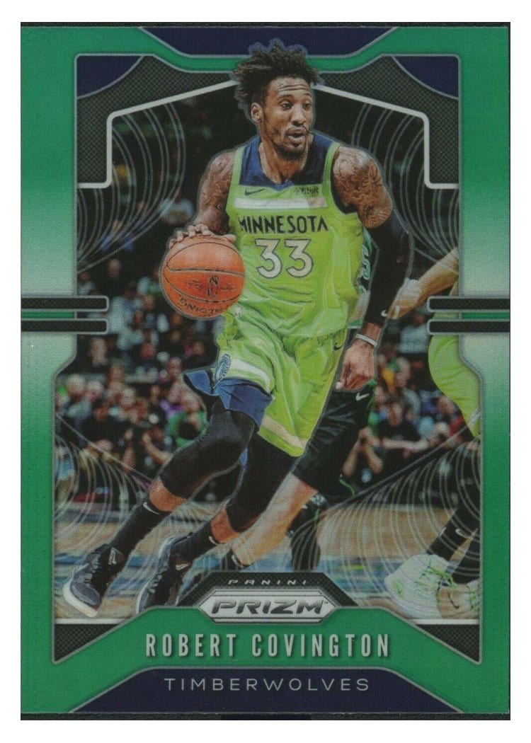 2019-20 Panini Prizm Base Set Robert Covington #166 card