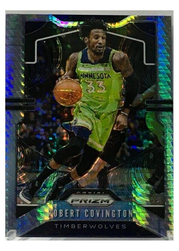 2019-20 Panini Prizm Base Set Robert Covington #166 card
