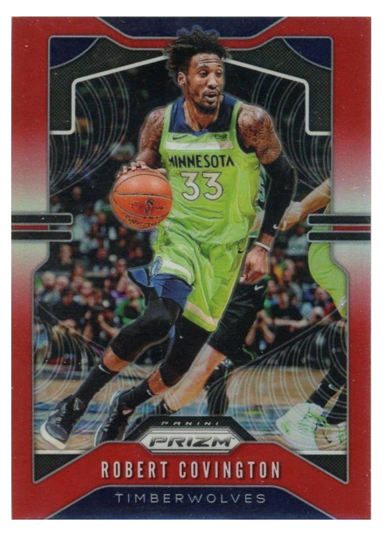 2019-20 Panini Prizm Base Set Robert Covington #166 card