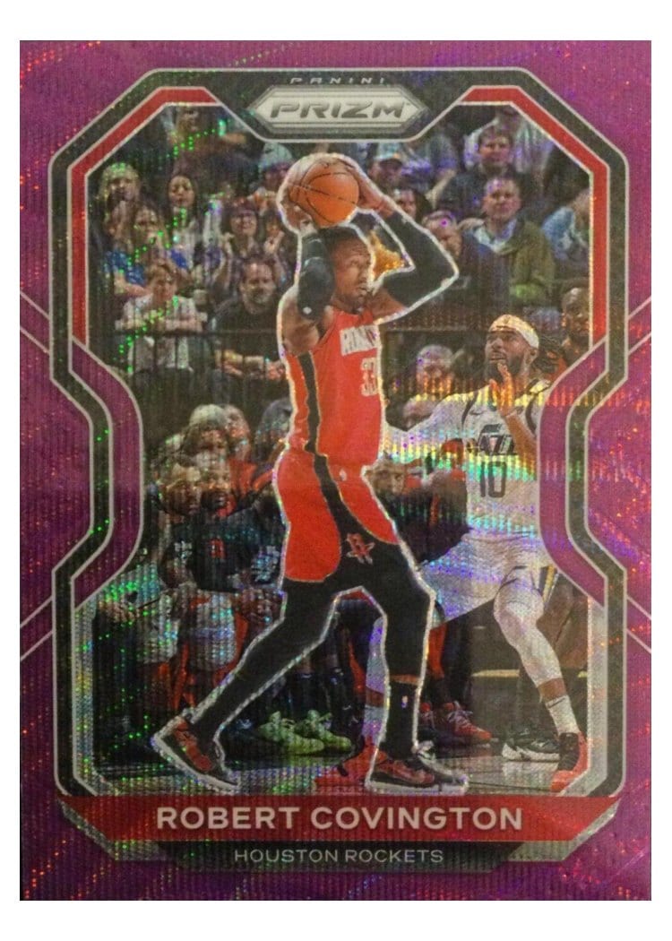 2020-21 Panini Prizm Base Set Robert Covington Purple Wave Prizm #8 card