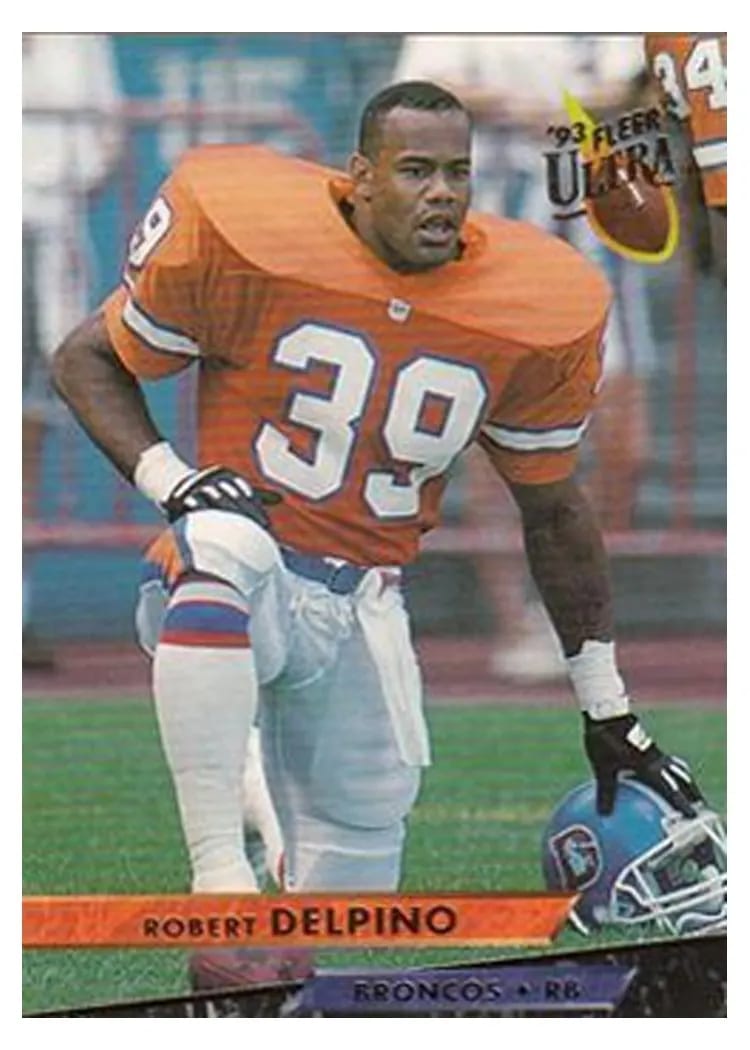 1993 Ultra Robert Delpino #109 card