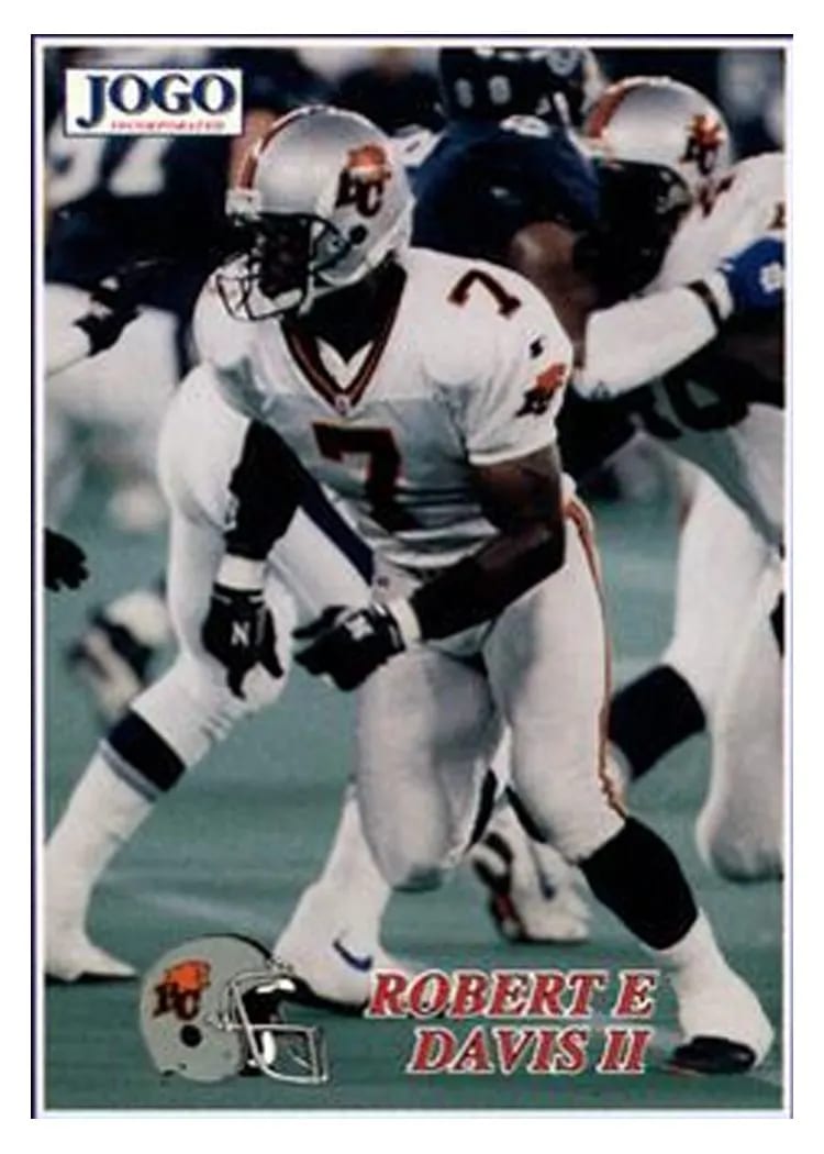 1995 JOGO Robert E. Davis #134 card