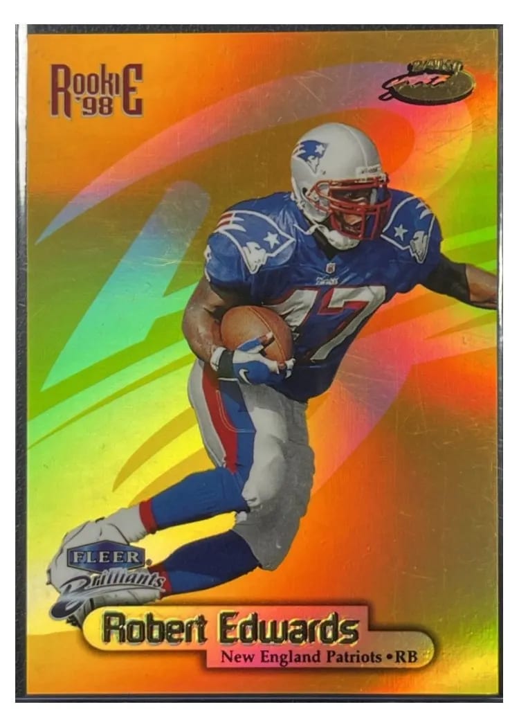 1998 Fleer Brilliants Robert Edwards #136TG card