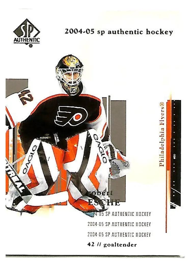 2004 SP Authentic Robert Esche #66 card