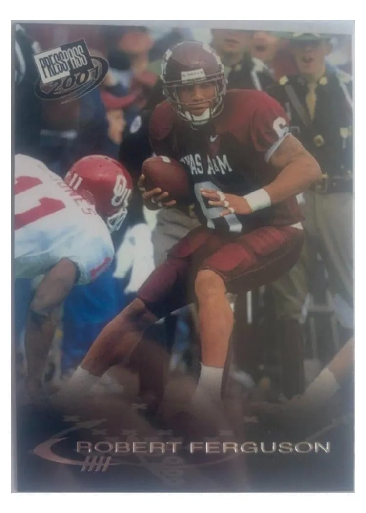 2001 Press Pass Robert Ferguson #32 card