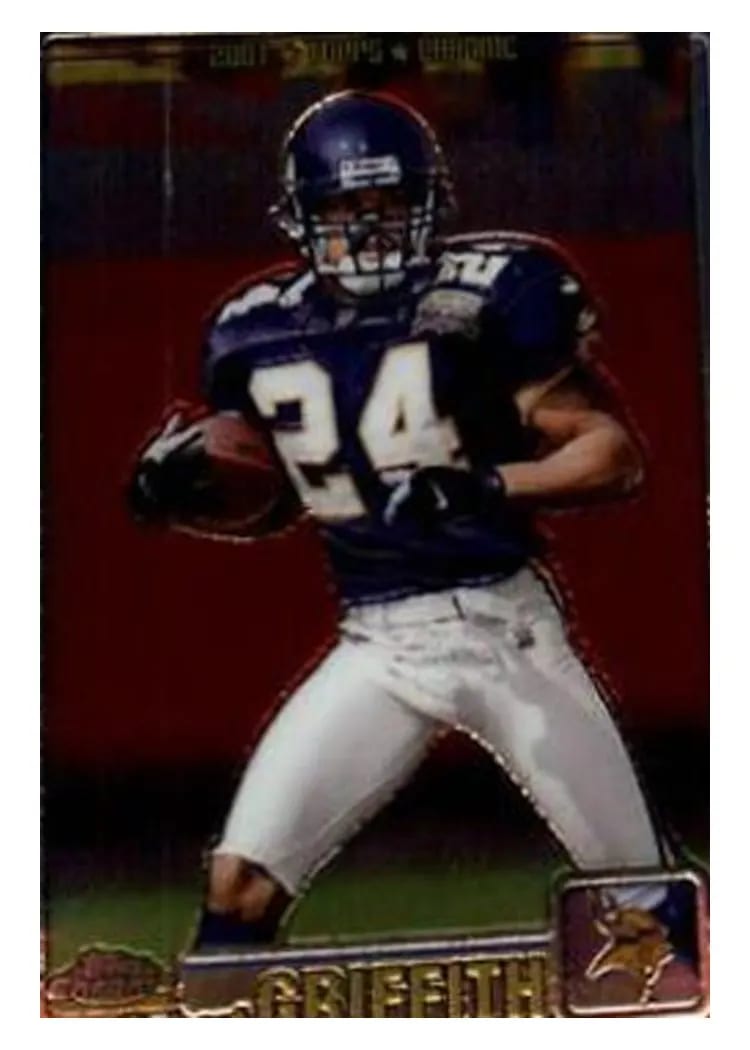 2001 Topps Chrome Robert Griffith #86 card