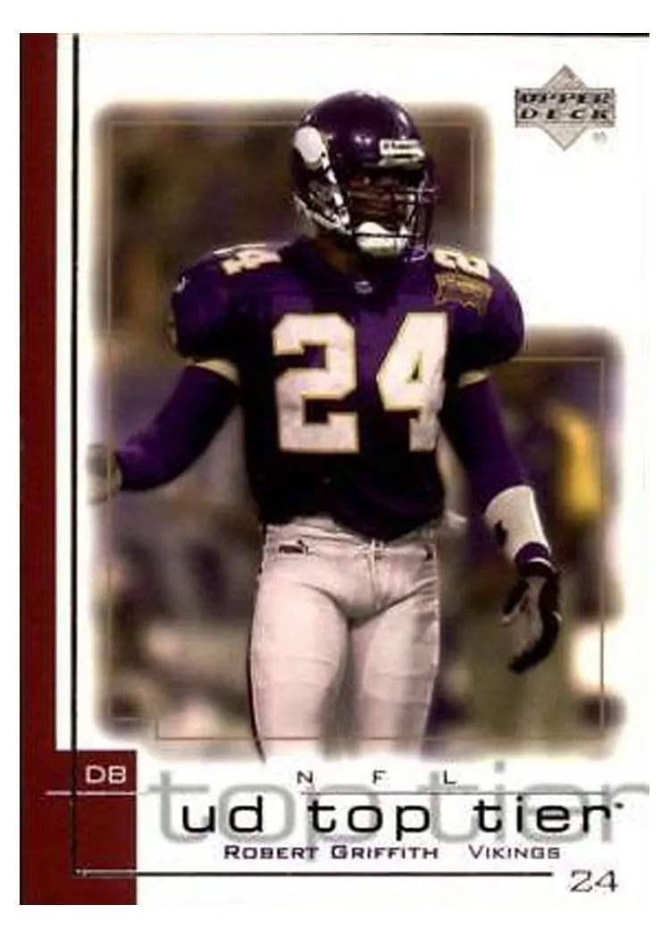 2001 Upper Deck Top Tier Robert Griffith #96 card