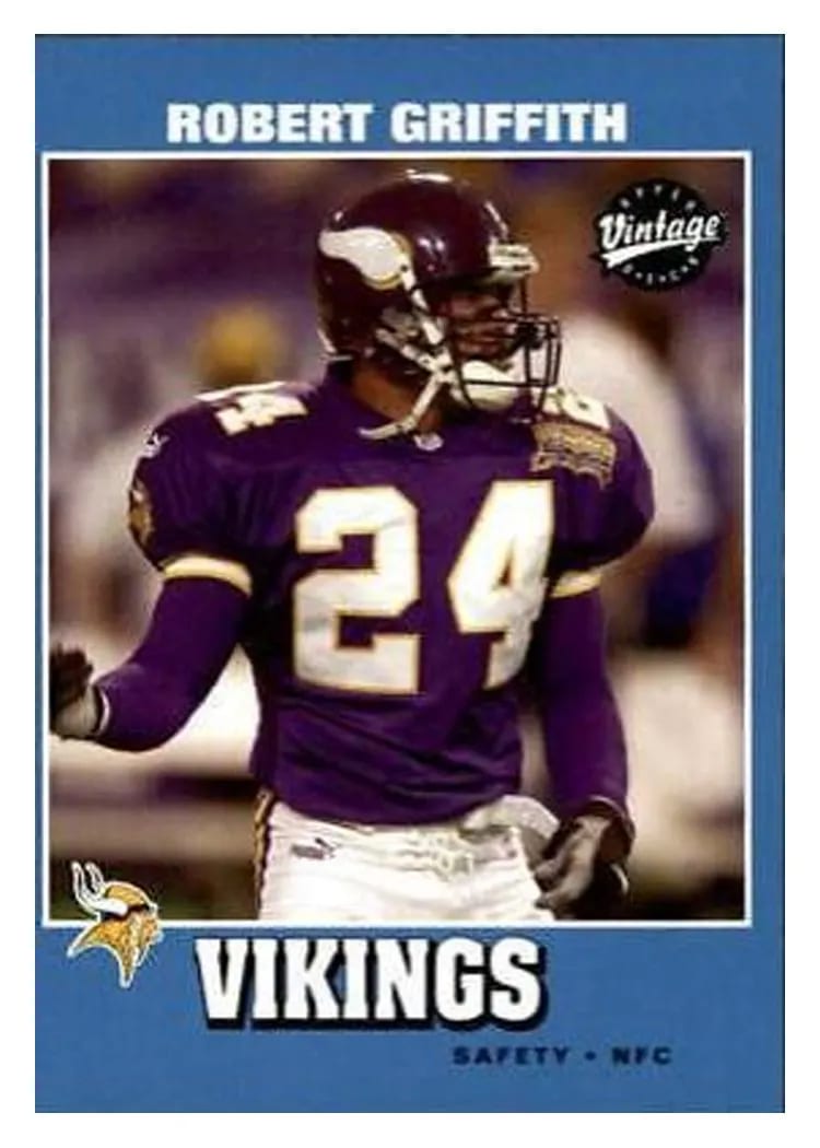 2001 Upper Deck Vintage Robert Griffith #95 card