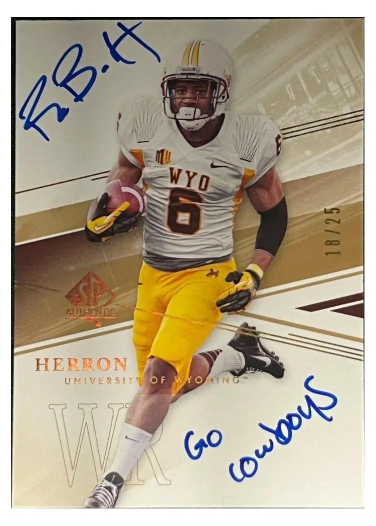 2014 SP Authentic Robert Herron #6 card