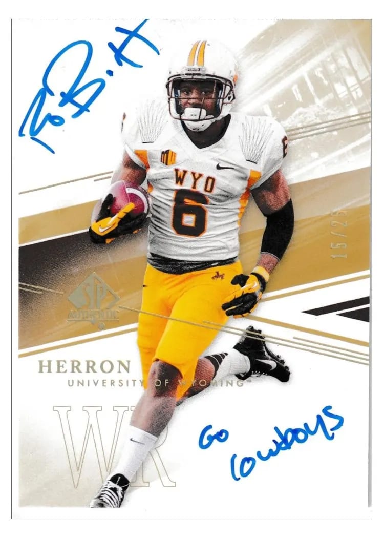 2014 SP Authentic Robert Herron #6 card