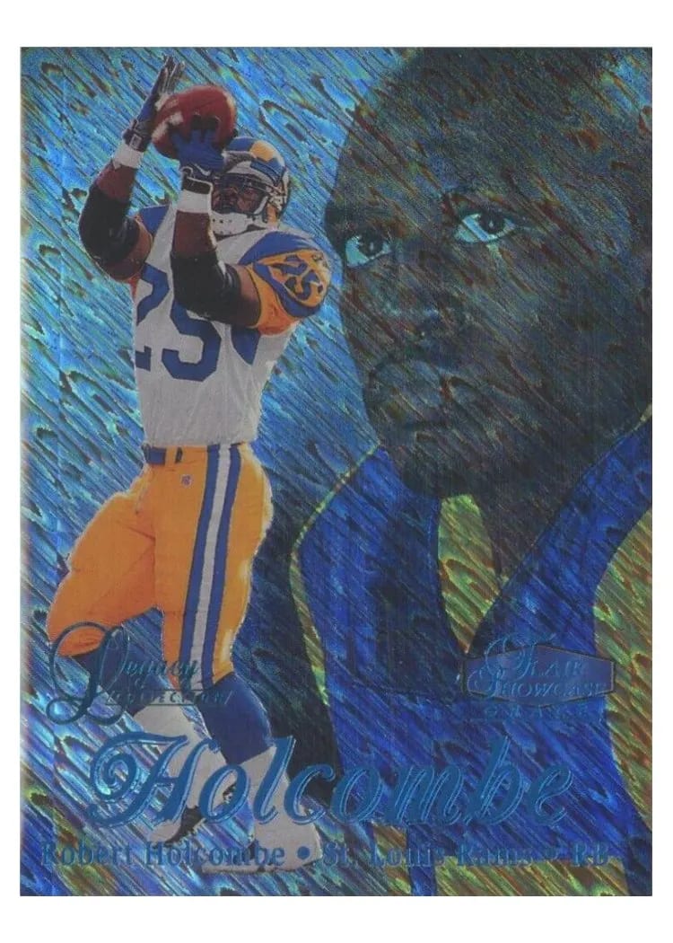 1998 Flair Showcase Legacy Collection Robert Holcombe #32 card