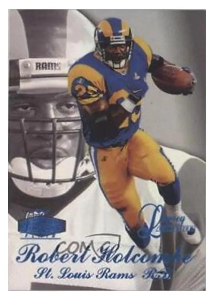 1998 Flair Showcase Legacy Collection Robert Holcombe #32 card