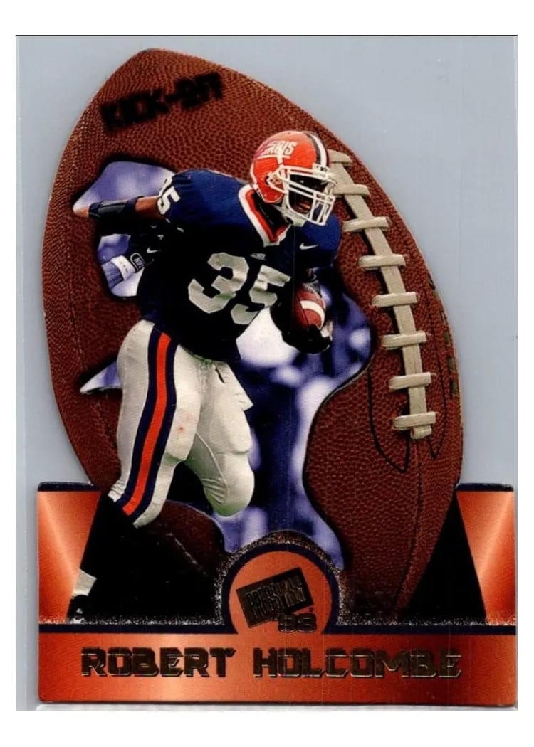 1998 Press Pass Kick Off Robert Holcombe #KO25 card