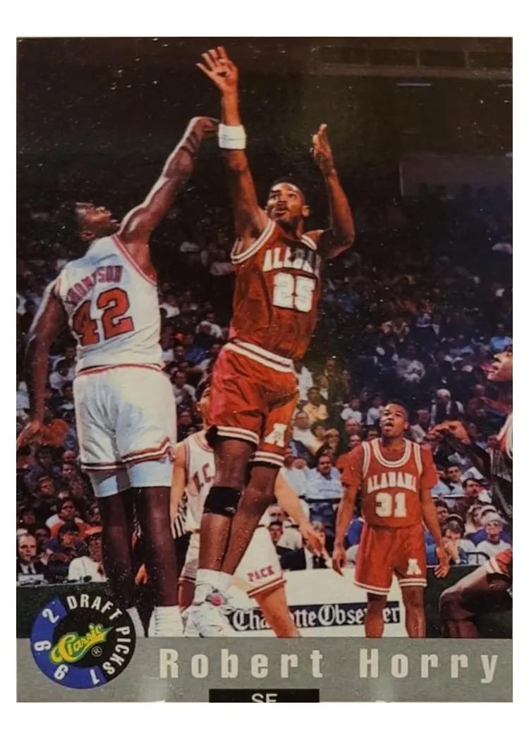 1992 Classic Draft Picks Robert Horry #33 card