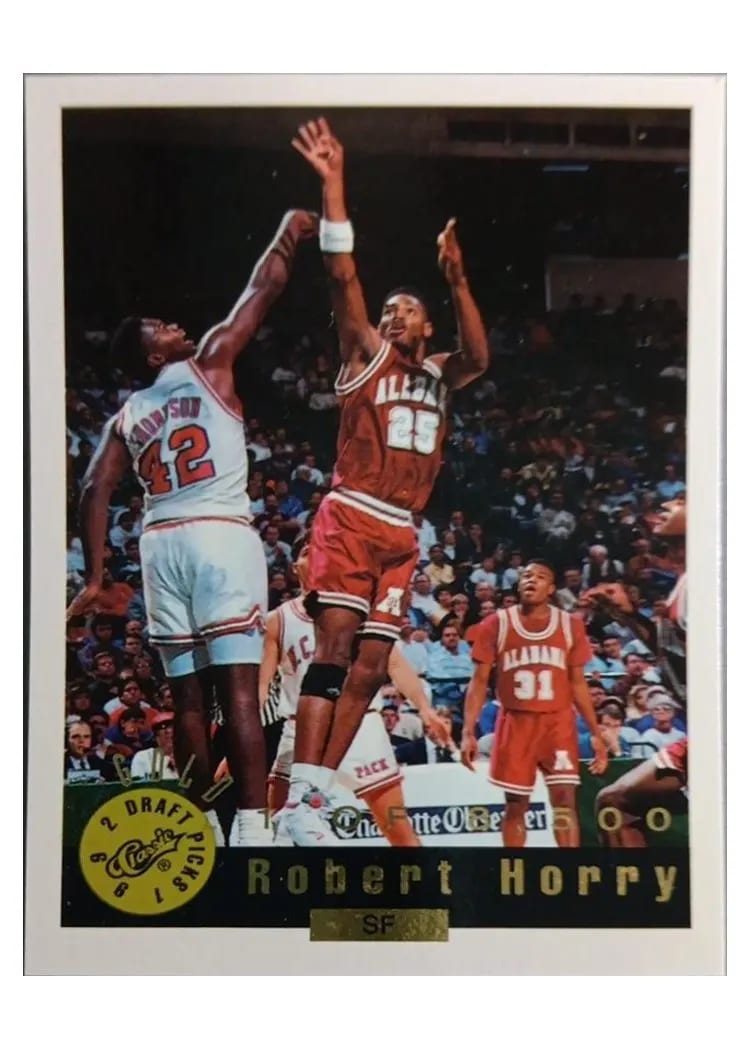 1992 Classic Draft Picks Robert Horry #33 card