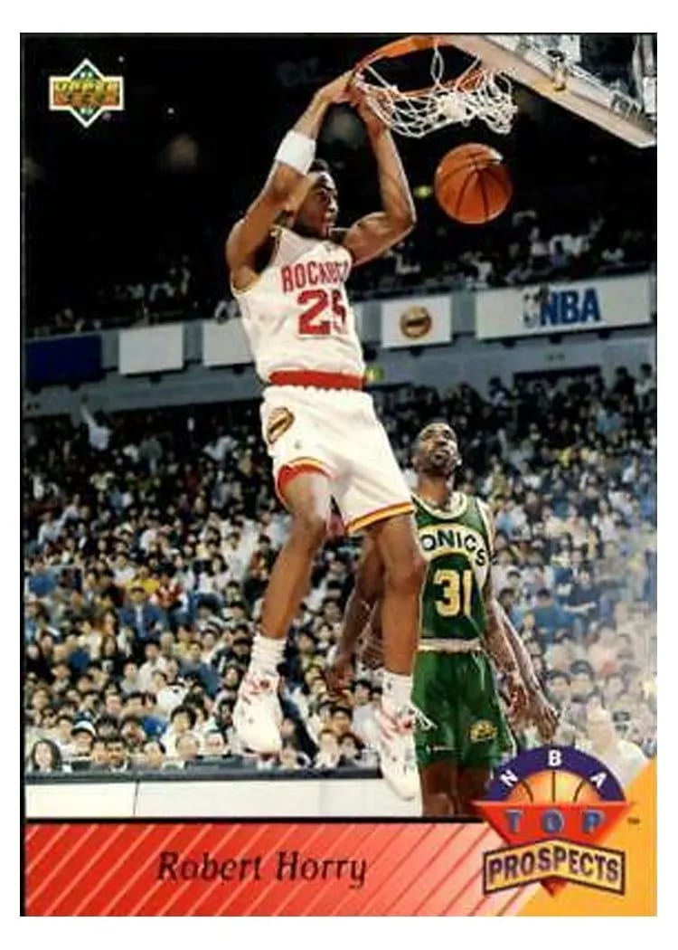 1992 Upper Deck Robert Horry #464 card