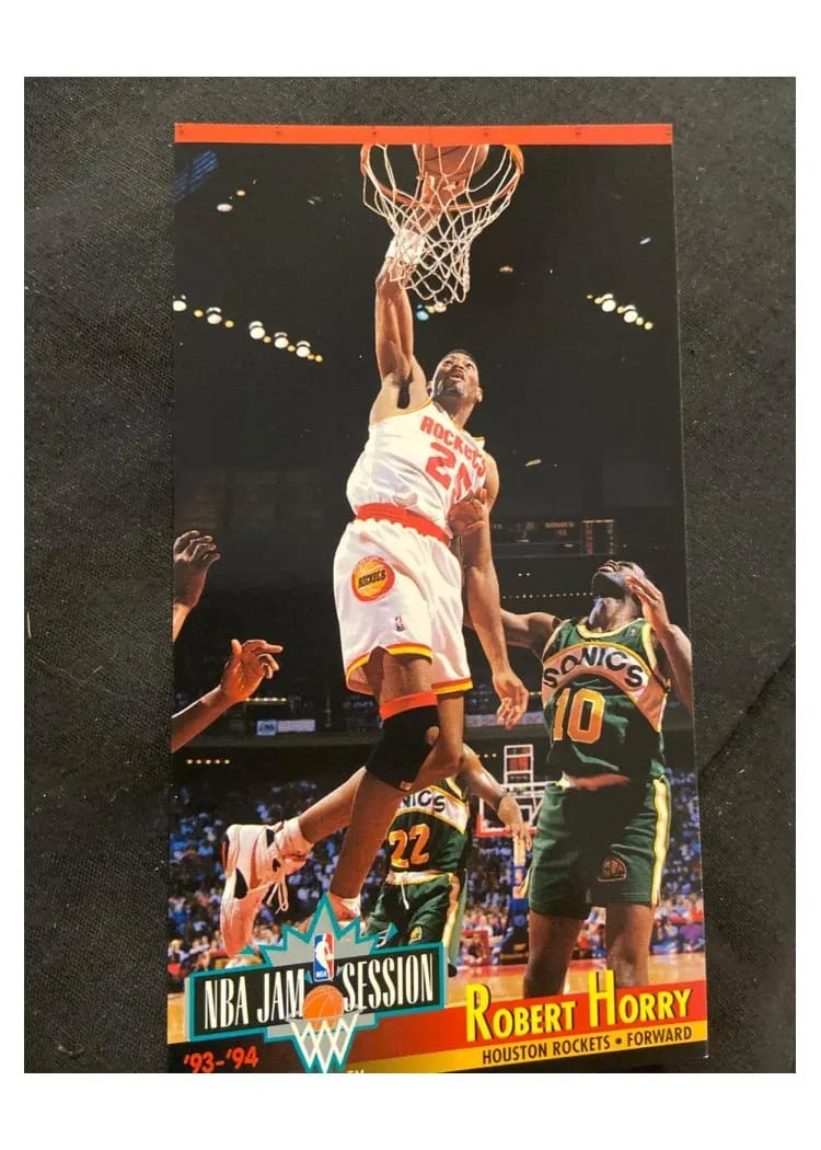 1993 Fleer Jam Session Robert Horry #81 card