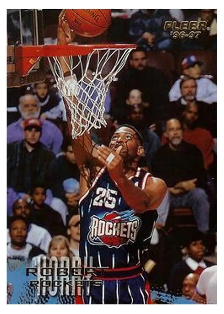 1996 Fleer Robert Horry #41 card