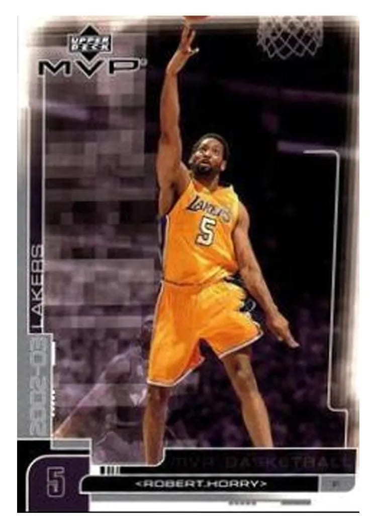 2002 Upper Deck MVP Robert Horry #83 card