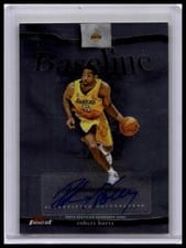 2025-26 Finest Baseline Autographs Robert Horry #BA-RH card
