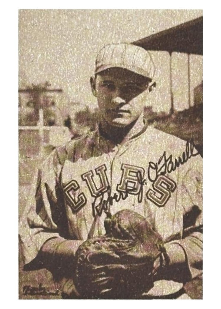1923 Willard Chocolate Robert J. O'Farrell card