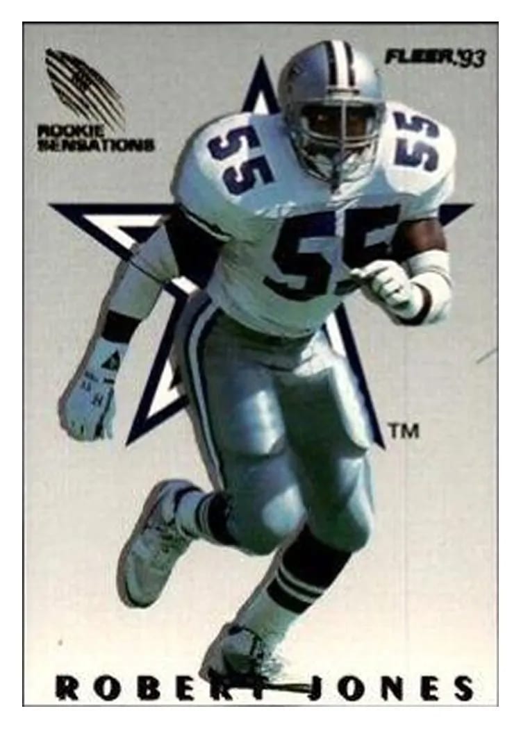 1993 Fleer Rookie Sensations Robert Jones #11 card