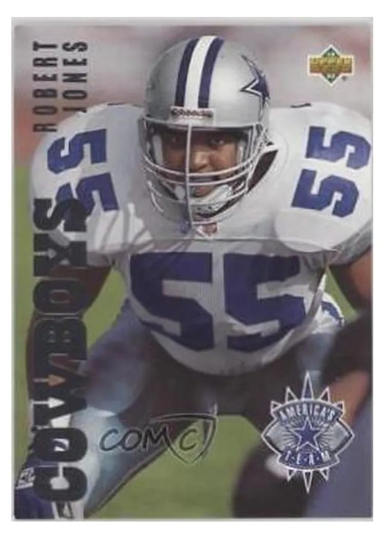 1993 Upper Deck America's Team Robert Jones #AT10 card