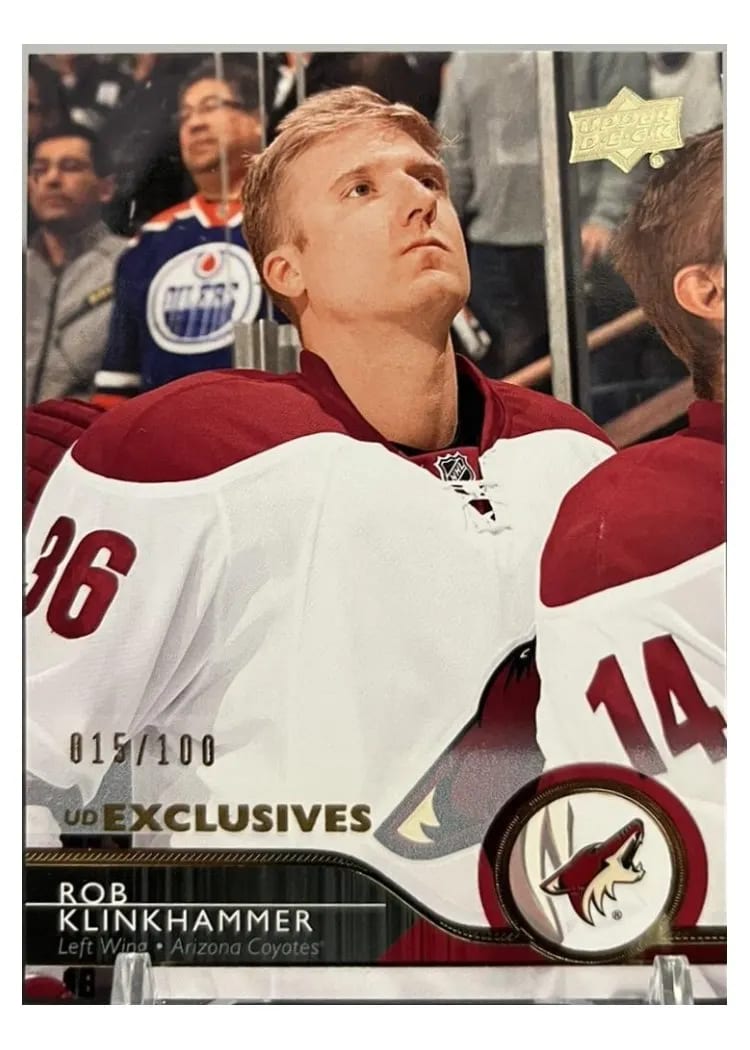 2014 Upper Deck Robert Klinkhammer Exclusives #12 card