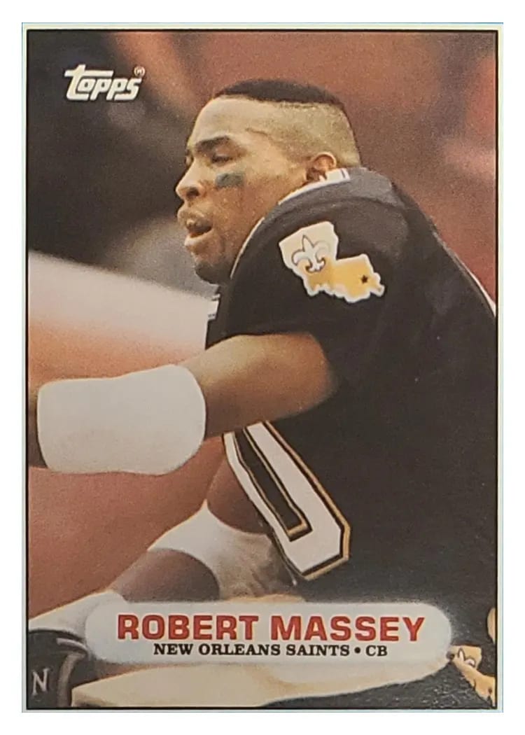 1989 Topps Traded Robert Massey #77T card