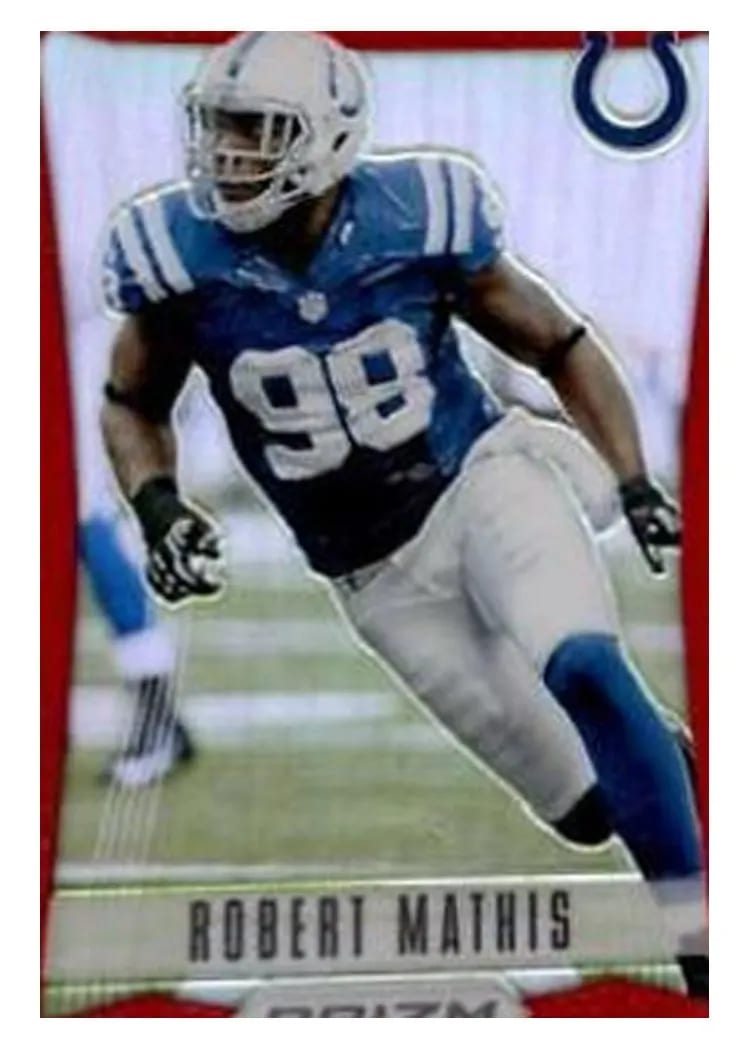 2012 Panini Prizm Robert Mathis #86 card