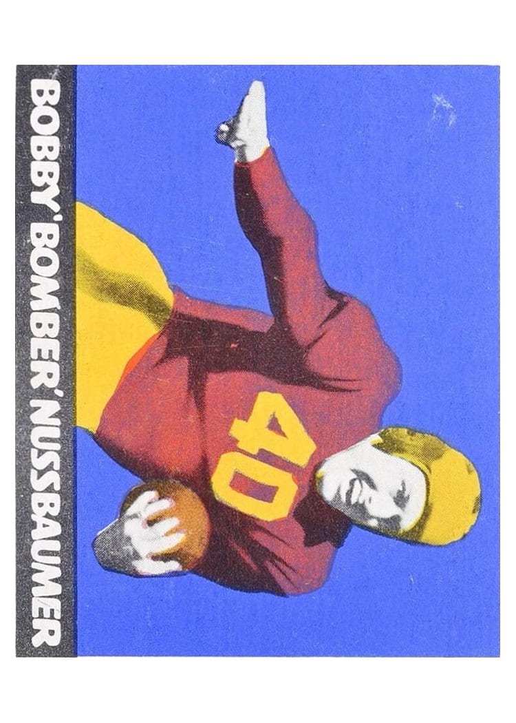 1948 Leaf Robert Nussbaumer #43 card