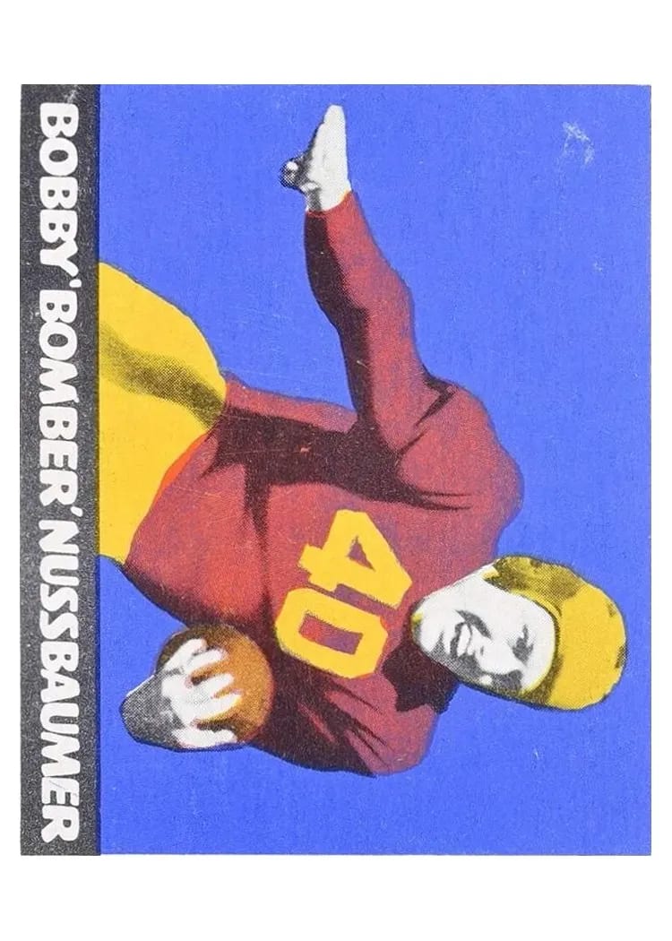 1948 Leaf Robert Nussbaumer #43 card