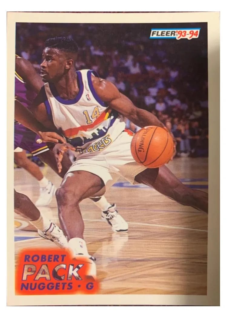 1993 Fleer Robert Pack #55 card
