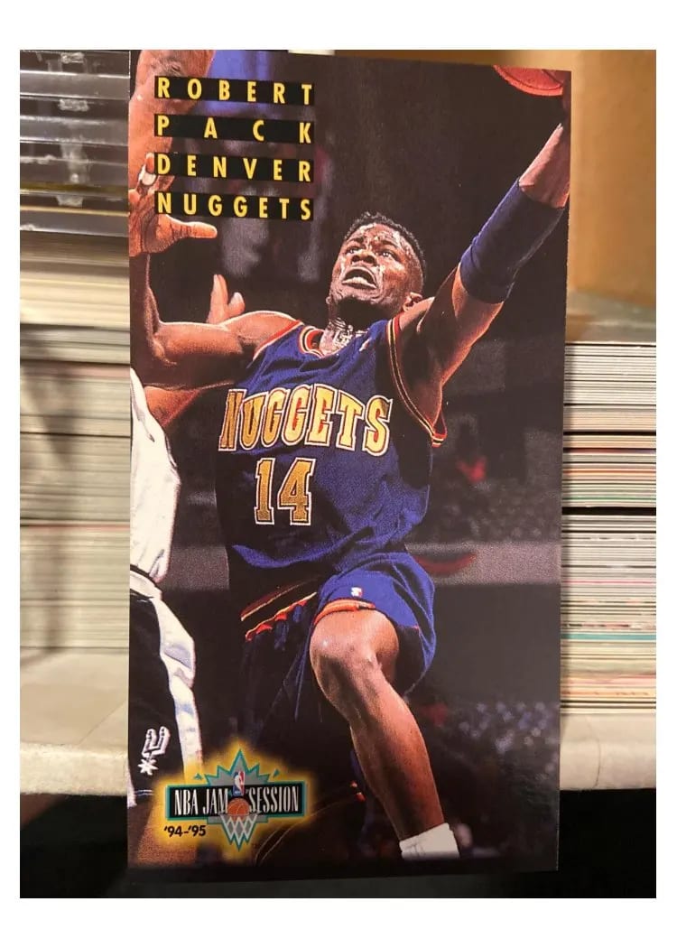 1994 Fleer Jam Session Robert Pack #48 card