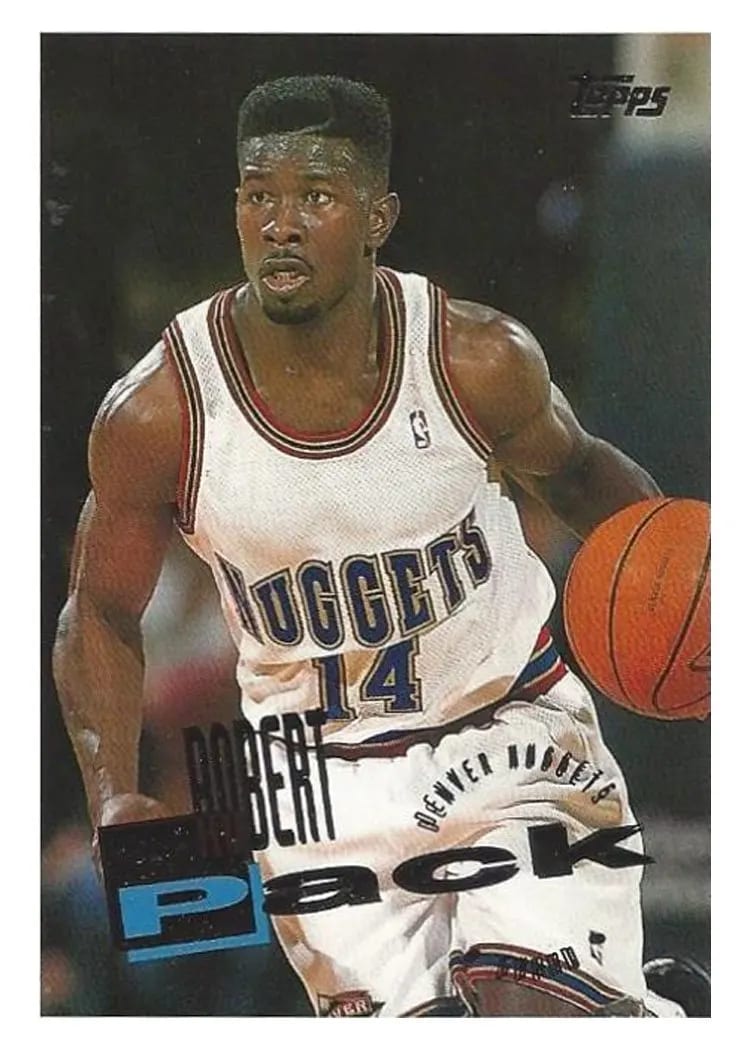 1995 Topps Robert Pack #107 card